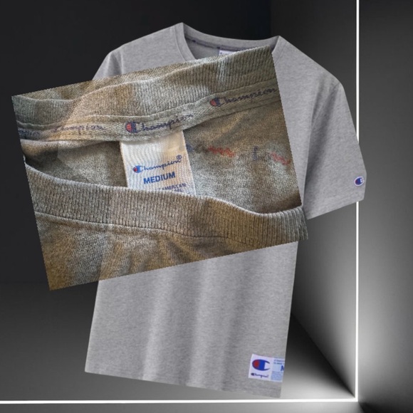 Champion Multicolor Embroiderred Logo Tee - Picture 3 of 3